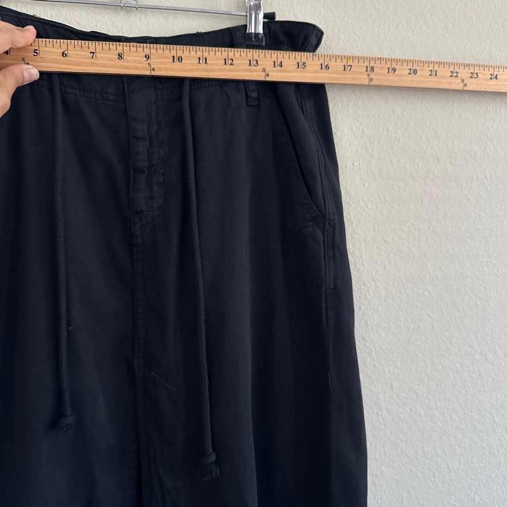 Free People Cotton Black Maxi Skirt Women's 10  Western Festival Rodeo Peasant - Picture 11 of 12